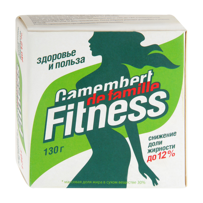 Сыр Камамбер де Фамиль Фитнес 130 г de Famille