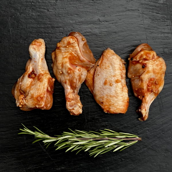 Крылышки в медово-пивном маринаде (весовые) охлажденные