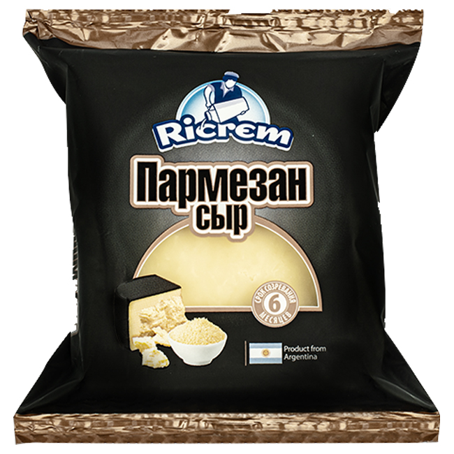 Сыр твердый Пармезан 180 г Ricrem