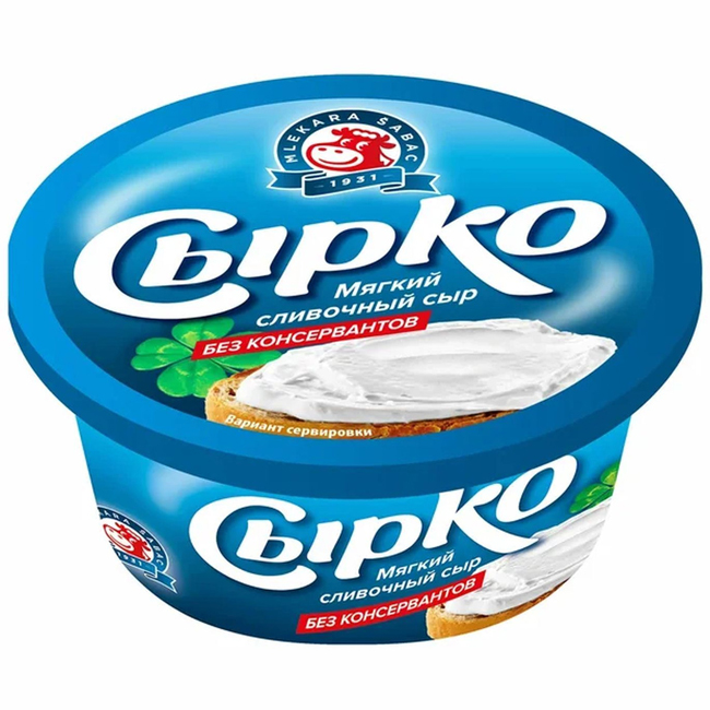 Сыр мягкий Сырко 100 г Млекара Шабац