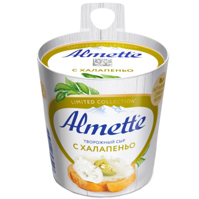 Сыр творожный с халапеньо 150 г Almette