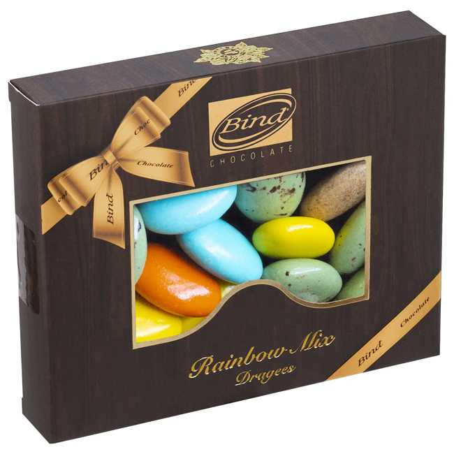 Шоколадное драже "Радуга микс" 100 г BIND