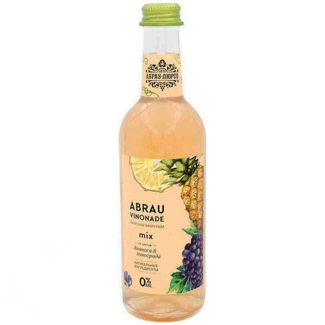Напиток Винонад со вкусом ананаса и винограда 375 мл Абрау