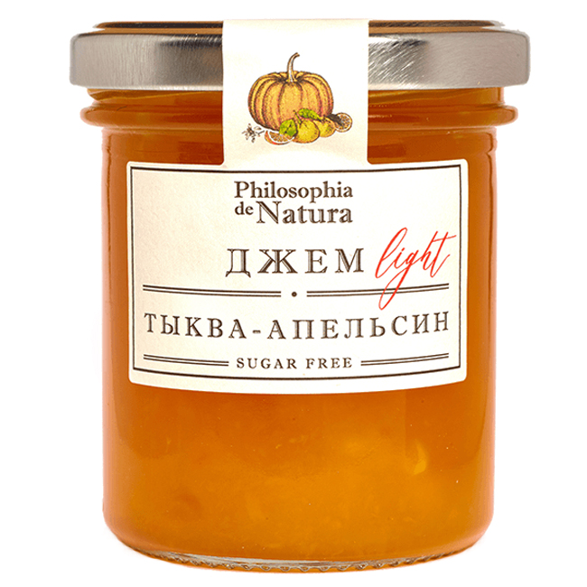 Джем Тыква-апельсин 180 г  Philosophia de Natura