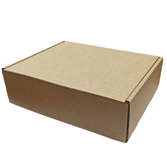 Коробка подарочная 31 х 25 х 9,5 см (гофроящик) крафт
