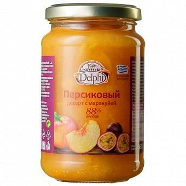Десерт персиковый с маракуей 360 г Delphi 