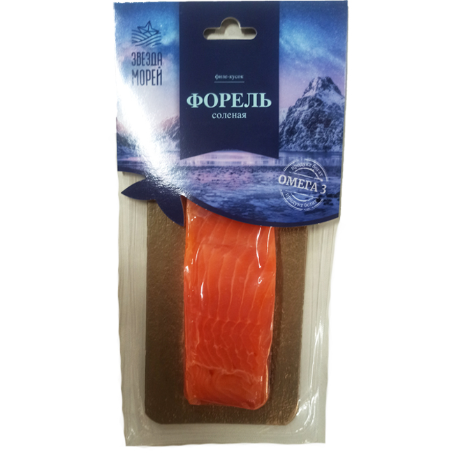Филе форели слабосоленой 150 г(срок годн.15.12) Звезда морей