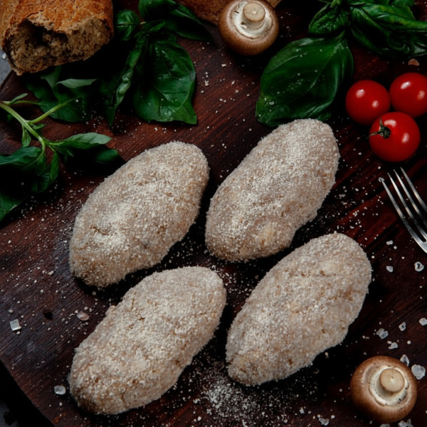 Зразы из говядины и свинины с грибами (весовые) охлажденные