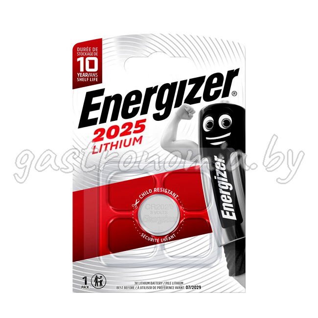 Батарейка литиевая CR2025 Energizer 1 шт