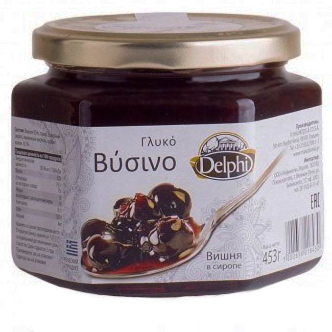 Вишня в сиропе 453 г Delphi