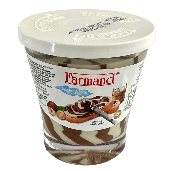 Шоколадная паста с фундуком и молоком 100 г(срок годн.20.04.26) FARMAND