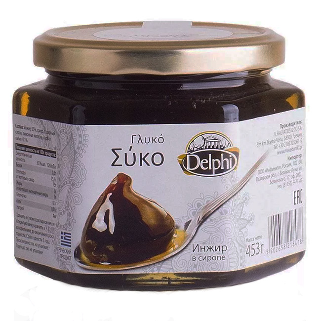 Инжир в сиропе 453 г Delphi