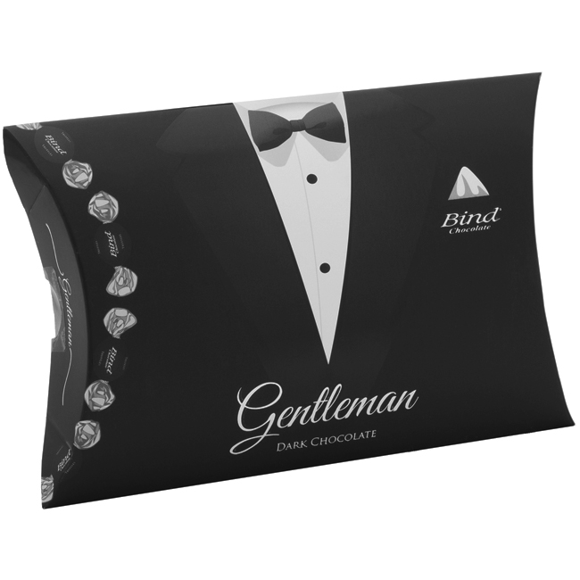 Набор шоколадных конфет "Мужская подарочная коробка" 120 г BIND