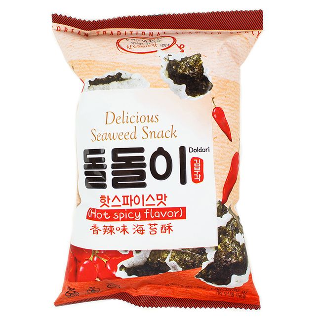 СНЕКИ из морской капусты с перцем 30 г Doidori Seaweed Snack
