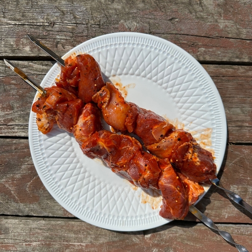 Шашлык из свиной шеи в перечном маринаде (весовой) охлажденный