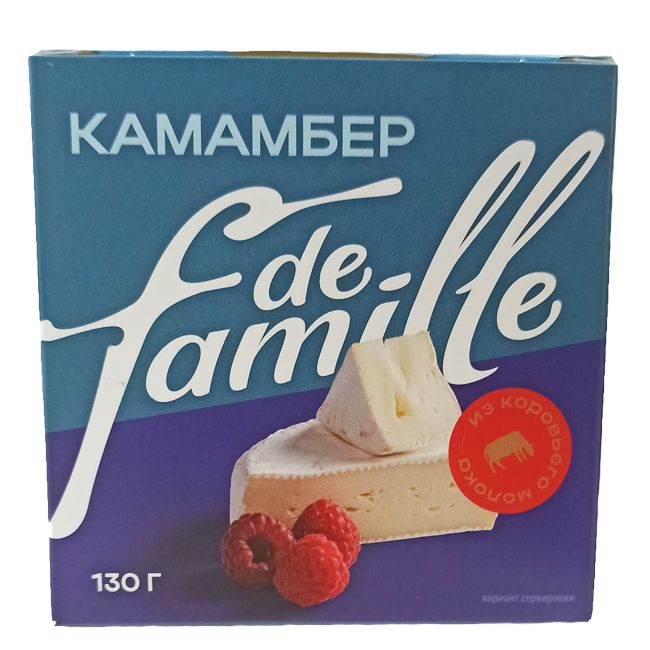 Сыр Камамбер де Фамиль 130 г de Famille