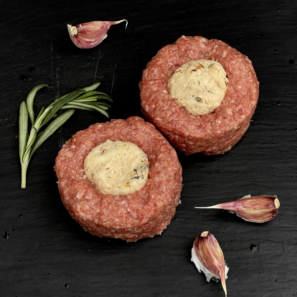 Мясные ватрушки с сыром и вялеными томатами (весовые) охлажденные