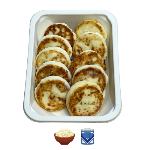 Сырники с вареной сгущёнкой 350 г замороженные