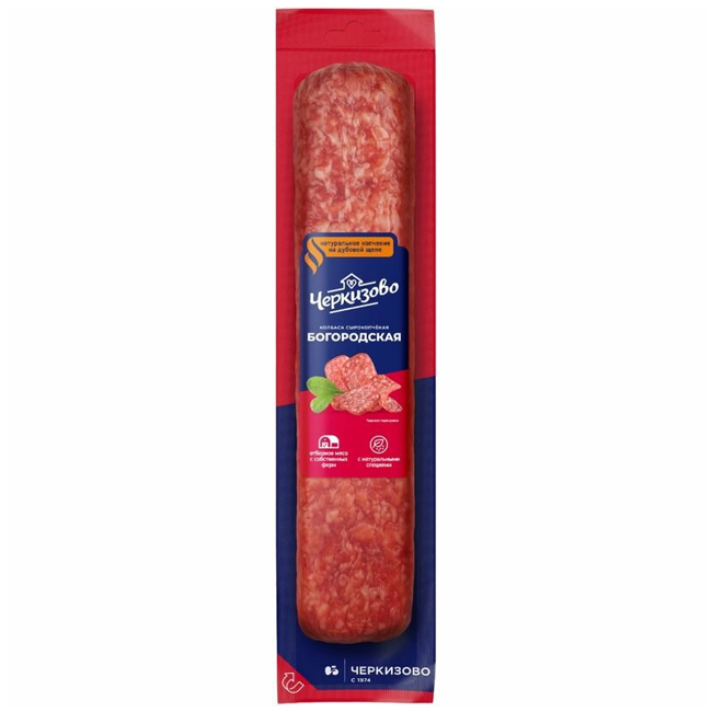 Колбаса сырокопчёная Богородская 300 г(срое годн.17.01.26) Черкизово