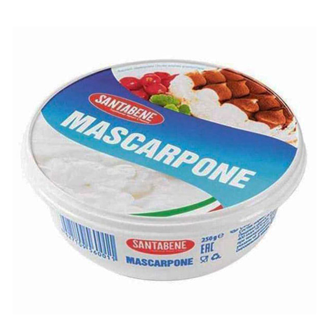 Сыр сливочный Маскарпоне 250 г Santabene