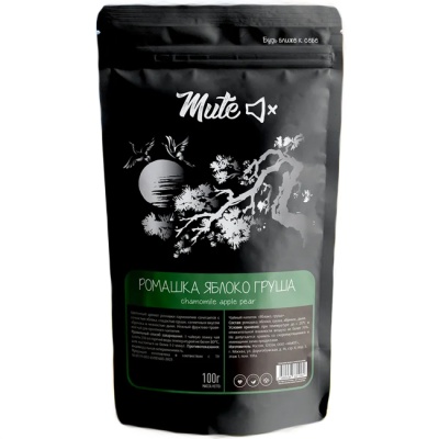 Чайный напиток “Ромашка с яблоком и грушей” 100 г Mute