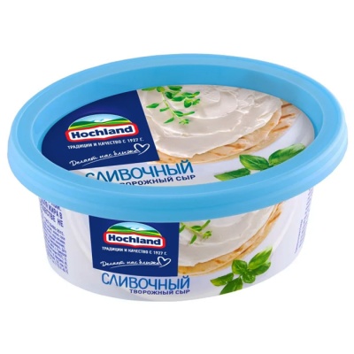 Сыр творожный Сливочный 140 г  Hochland