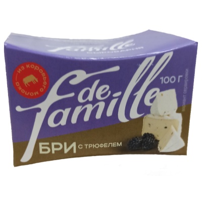 Сыр Бри с трюфелем 100 г de Famille