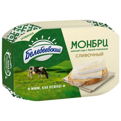 Сыр мягкий с белой плесенью Сливочный 125 г  Монбри