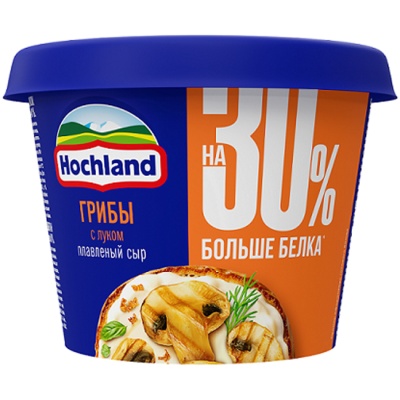 Сыр плавленый грибы с луком 230 г(срок годн.21.05) Hochland