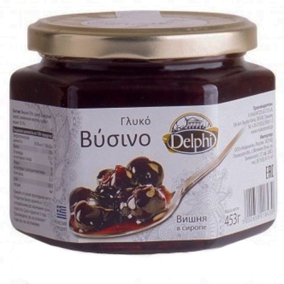 Вишня в сиропе 453 г Delphi