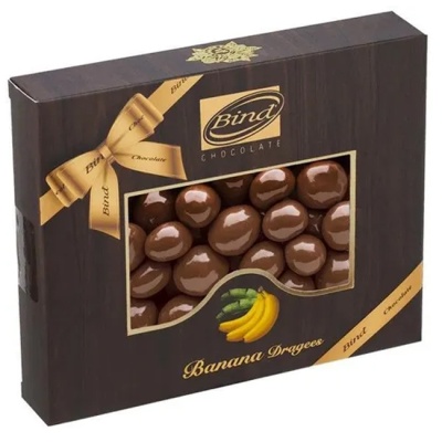 Шоколадное драже "Банан в шоколаде" 100 г BIND
