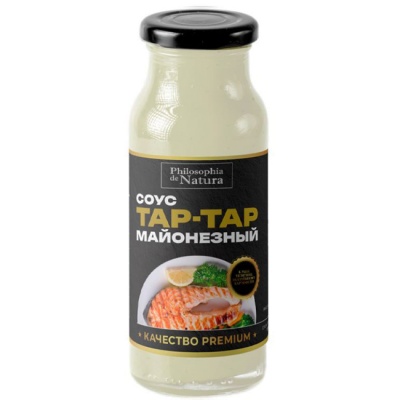 Соус майонезный Тар-тар 230 г Philosophia de Natura