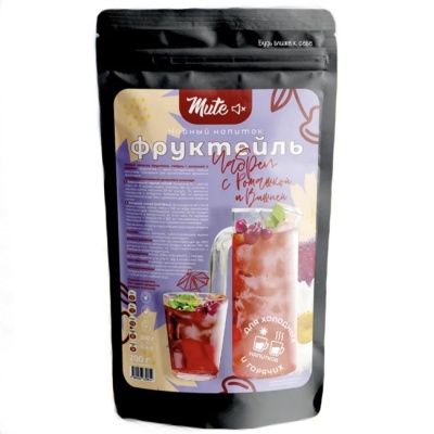 Чайный напиток Фруктейль "Чабрец с ромашкой и вишней" 200 г Mute