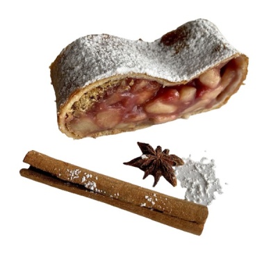 Штрудель с яблоками и вишней 500 г