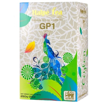 Чай зеленый байховый "Ган Паудер" 250 г Halpe Tea