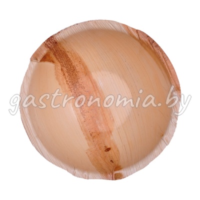 Круглая чаша 14 см из пальмовых листьев