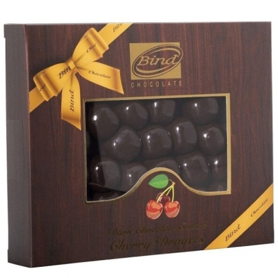 Шоколадное драже "Вишня в тёмном шоколаде" 100 г BIND 