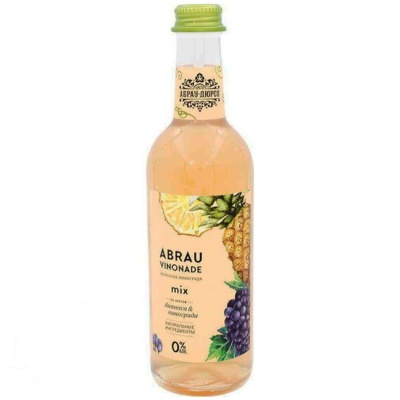 Напиток Винонад со вкусом ананаса и винограда 375 мл Абрау