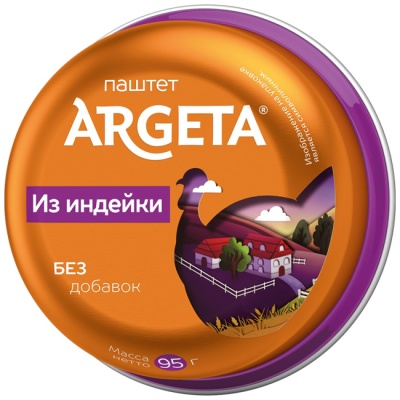 Паштет из индейки 95 г ARGETA