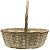 Корзина овальная 31 х 24 см (средняя) натурального цвета