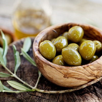 ПРЕДЗАКАЗ - Оливки зеленые без косточки 200 г Mylos Plus