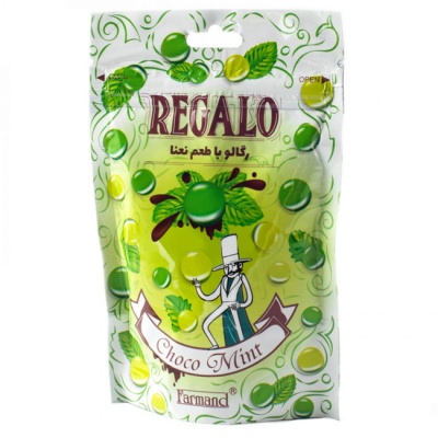 Шоколадное драже с ментолом REGALO 60 г  FARMAND