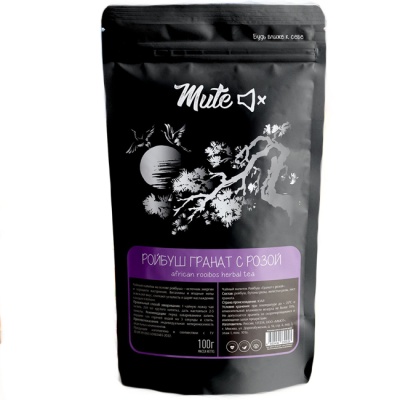 Чай Ройбуш "Гранат с розой" 100 г Mute