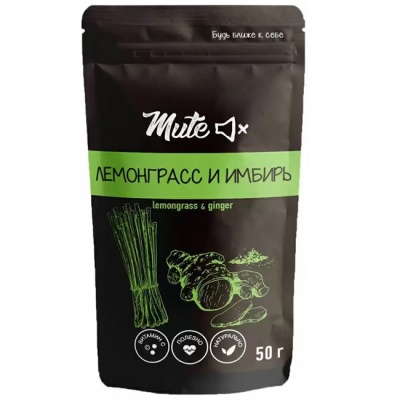 Чайный напиток “Лемонграсс-Имбирь” 50 г Mute