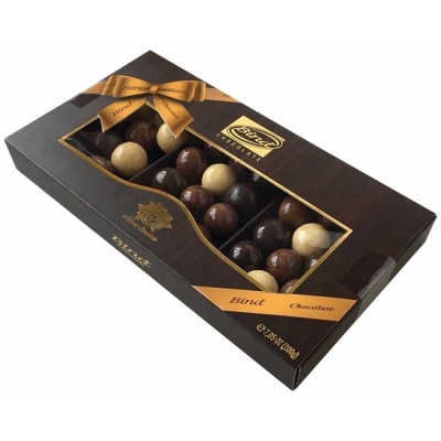 Шоколадное драже "Марципан в шоколаде" (микс шоколад) 200 г BIND