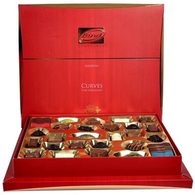 Набор шоколадных конфет "Эксклюзив красный" 320 г BIND