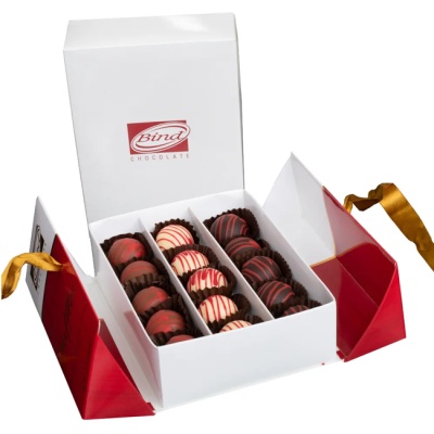 Набор шоколадных конфет "Фруктовый сундучок" 220 г BIND