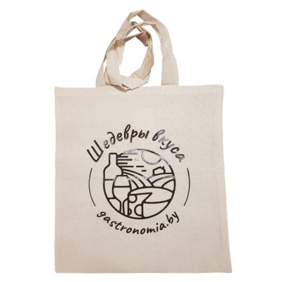 Фирменная ЭКО-сумка "Шедевры вкуса" 41 х 38 см