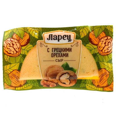 Сыр с грецкими орехами 245 г Ларец