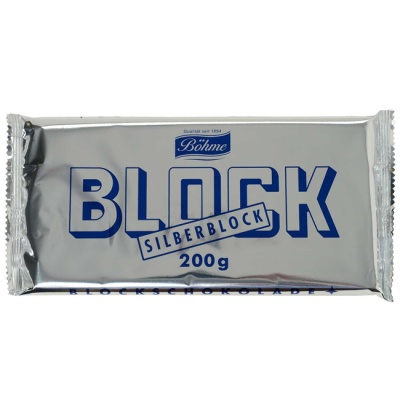 Темный шоколад “Silberblock” 200 г Bоhme